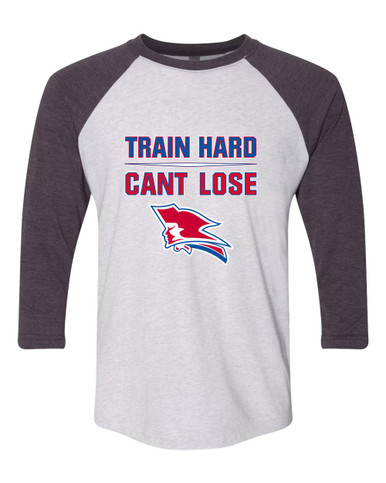Pender Patriots Train Hard, Can't Lose Men's Baseball T-Shirt