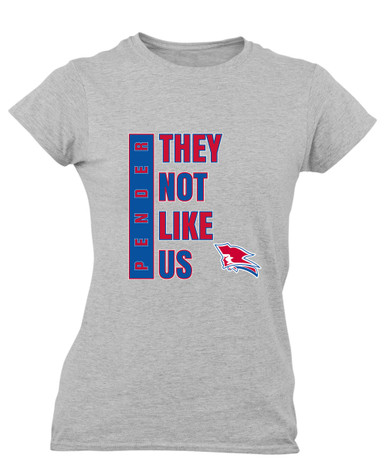 Pender Patriots They Not Like Us #1 Women's SS T-Shirt