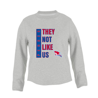 Pender Patriots They Not Like Us #1 Women's Sweatshirt