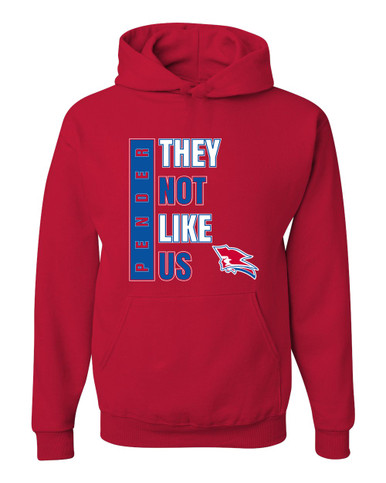 Pender Patriots They Not Like Us #1 Men's Premium Hoodie