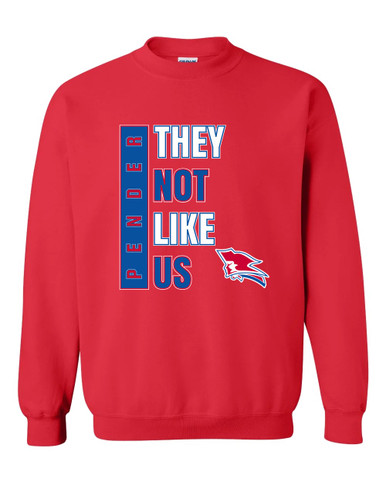 Pender Patriots They Not Like Us #1 Men's Sweatshirt