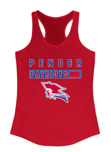 Pender Patriots Mascot #7 Women's Tank Top