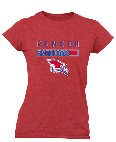 Pender Patriots Mascot #7 Women's SS T-Shirt