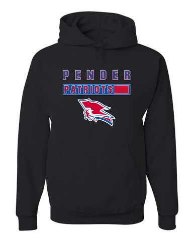 Pender Patriots Mascot #7 Men's Premium Hoodie