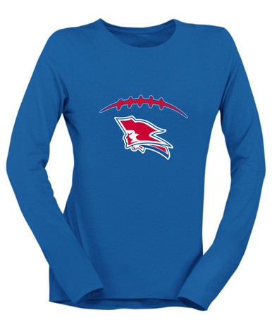 Pender Patriots Football #2 Women's Premium LS T-Shirt