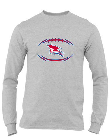 Pender Patriots Football #3 Men's LS T-Shirt