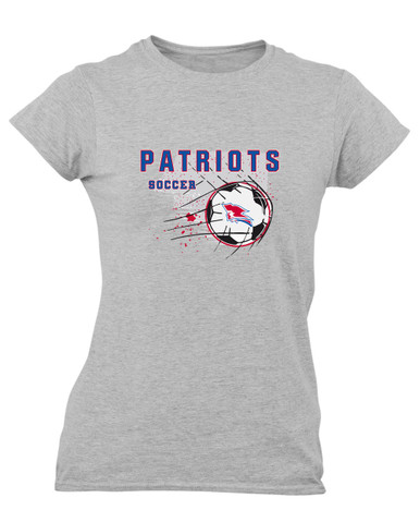 Pender Patriots Soccer #2 Women's Premium SS T-Shirt