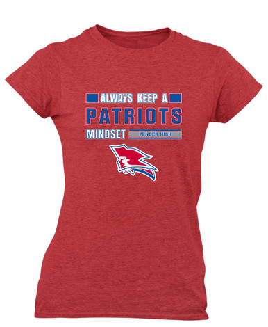 Pender Patriots Mindset Women's SS T-Shirt