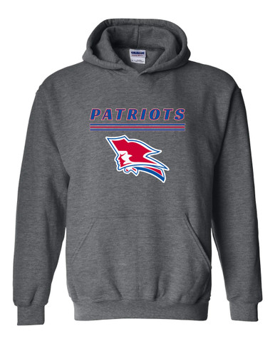 Pender Patriots Mascot #8 Men's Hoodie