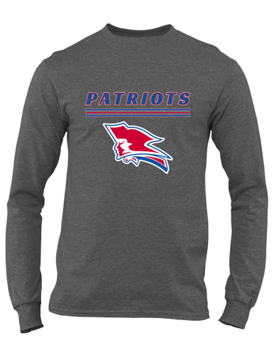 Pender Patriots Mascot #8 Men's Premium LS T-Shirt