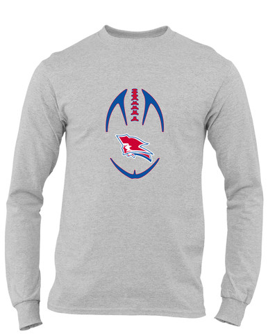 Pender Patriots Football #4 Men's LS T-Shirt