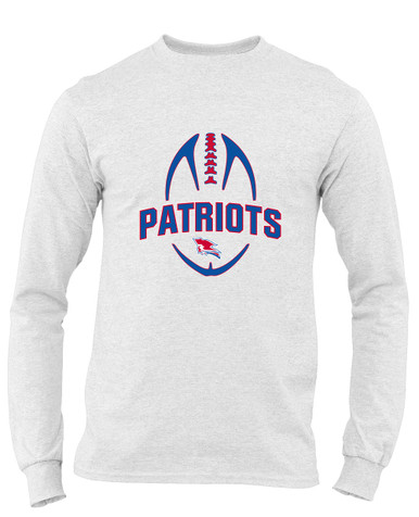 Pender Patriots Football #5 Men's Premium LS T-Shirt
