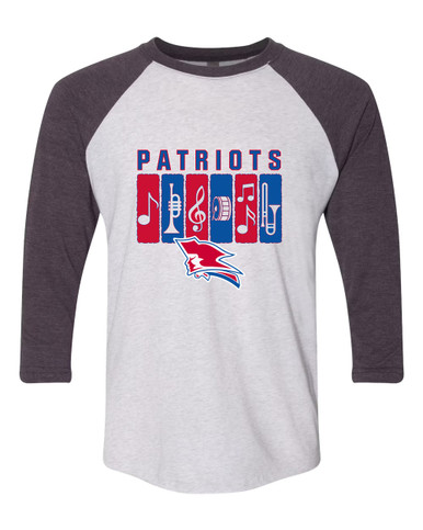 Pender Patriots Band # 2 Women's Baseball T-Shirt