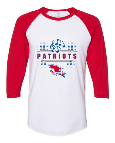 Pender Patriots Band # 3 Men's Baseball T-Shirt