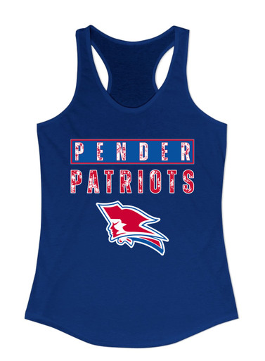 Pender Patriots Mascot #9 Women's Tank Top