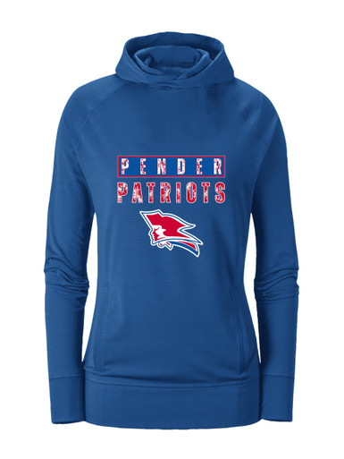 Pender Patriots Mascot #9 Women's Hoodie
