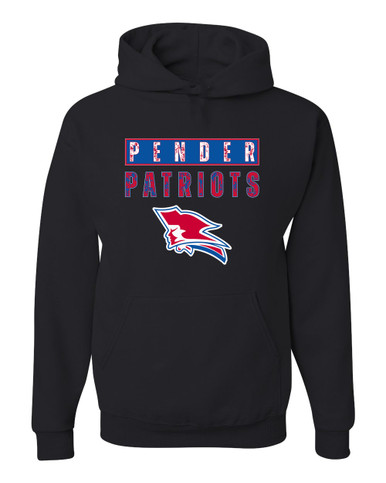 Pender Patriots Mascot #9 Men's Premium Hoodie