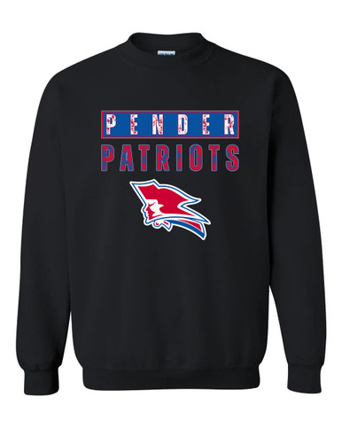 Pender Patriots Mascot #9 Men's Sweatshirt