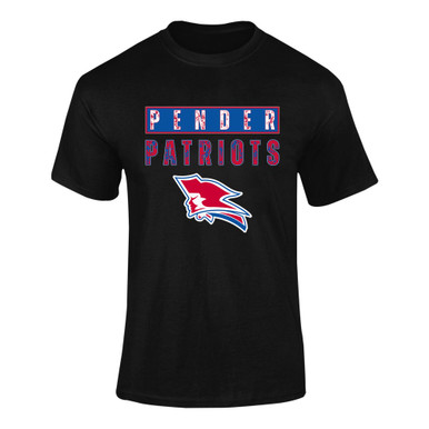 Pender Patriots Mascot #9 Men's SS T-Shirt