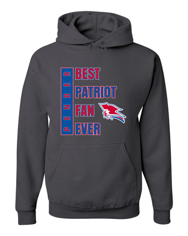 Pender Patriots Best Patriot Fan Men's Premium Hoodie