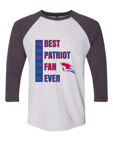 Pender Patriots Best Patriot Fan Men's Baseball T-Shirt