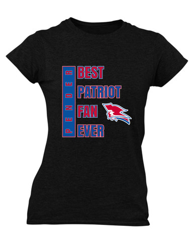 Pender Patriots Best Patriot Fan Women's Premium SS T-Shirt