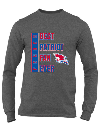 Pender Patriots Best Patriot Fan Men's Premium LS T-Shirt