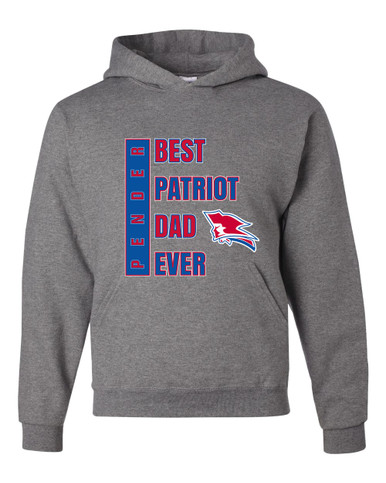 Pender Patriots Best Patriot Dad Men's Premium Hoodie