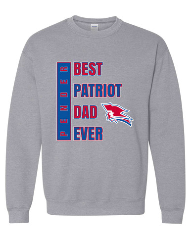 Pender Patriots Best Patriot Dad Men's Sweatshirt