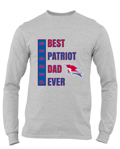 Pender Patriots Best Patriot Dad Men's Premium LS T-Shirt