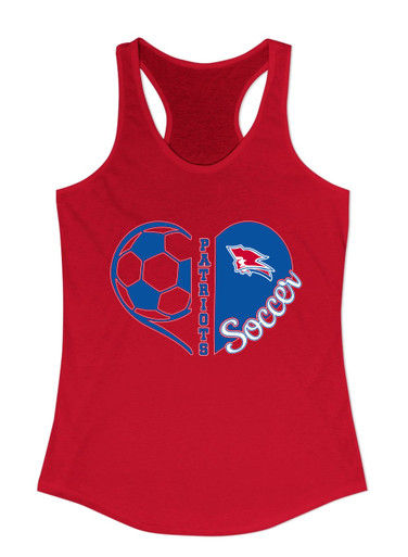 Pender Patriots Heart Soccer Women's Tank Top