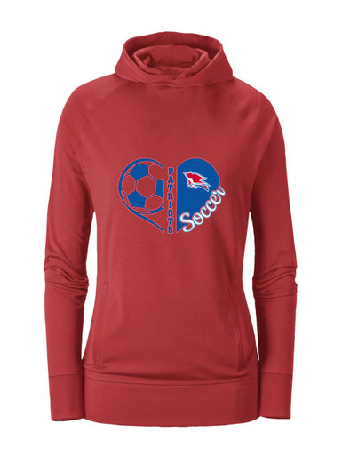Pender Patriots Heart Soccer Women's Hoodie