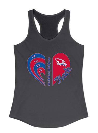 Pender Patriots Heart Track Women's Tank Top