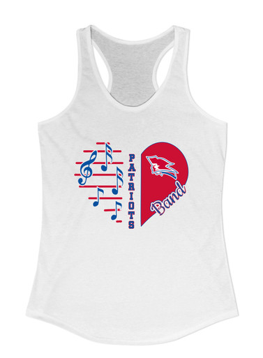 Pender Patriots Heart Band Women's Tank Top