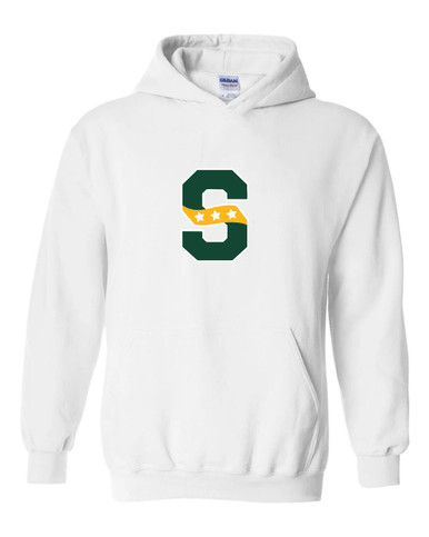 Stevenson Patriots S Script Mascot #1 Men's Hoodie