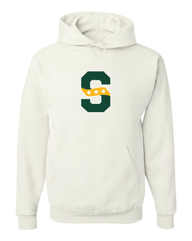 Stevenson Patriots S Script Mascot #1 Men's Premium Hoodie