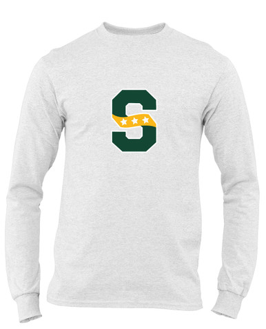 Stevenson Patriots S Script Mascot #1 Men's Premium LS T-Shirt
