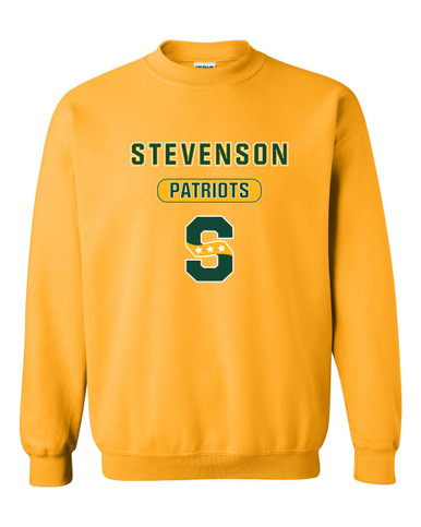 Stevenson Patriots S Script Mascot #3 Men's Sweatshirt