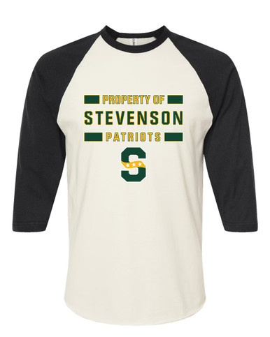 Stevenson Patriots S Script Property Of Women's Baseball T-Shirt