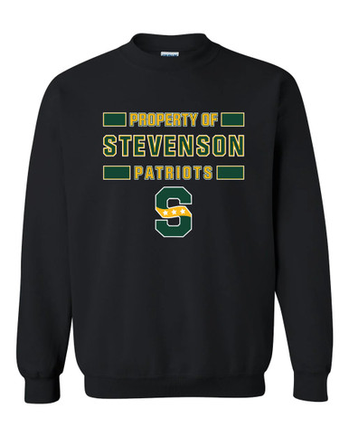 Stevenson Patriots S Script Property Of Men's Sweatshirt