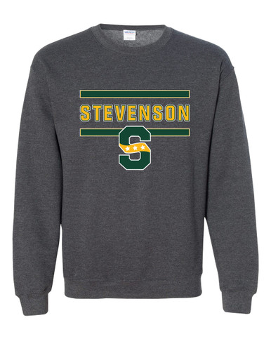 Stevenson Patriots S Script Mascot #4 Men's Sweatshirt