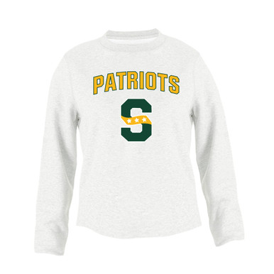 Stevenson Patriots S Script Mascot #6 Men's Sweatshirt