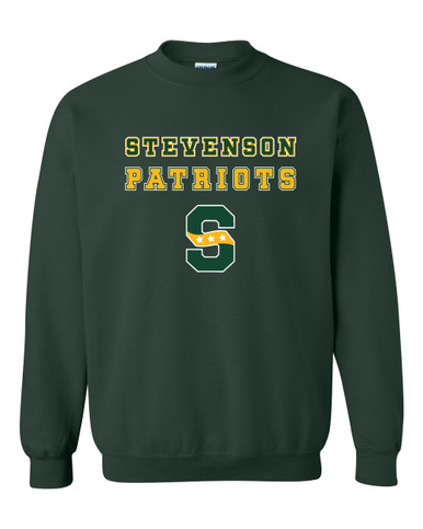 Stevenson Patriots S Script Spirit Men's Sweatshirt