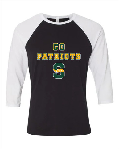 Stevenson Patriots S Script Go Team Women's Baseball T-Shirt