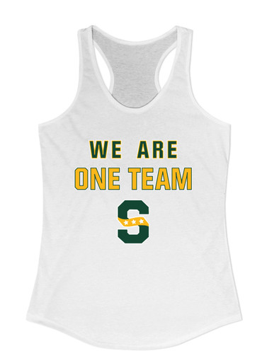 Stevenson Patriots S Script We Are One Team Women's Tank Top