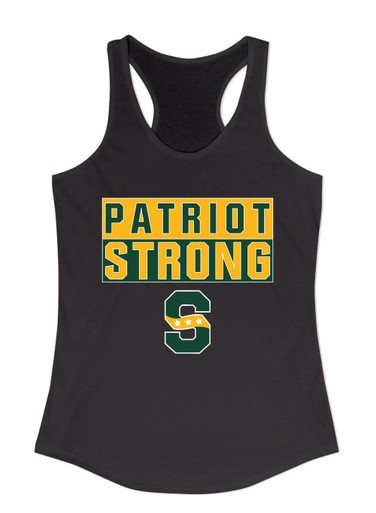 Stevenson Patriots S Script Strong #1 Women's Tank Top