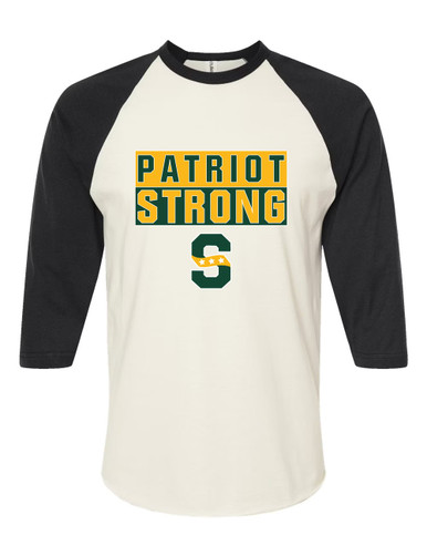 Stevenson Patriots S Script Strong #1 Women's Baseball T-Shirt
