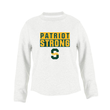 Stevenson Patriots S Script Strong #1 Women's Sweatshirt