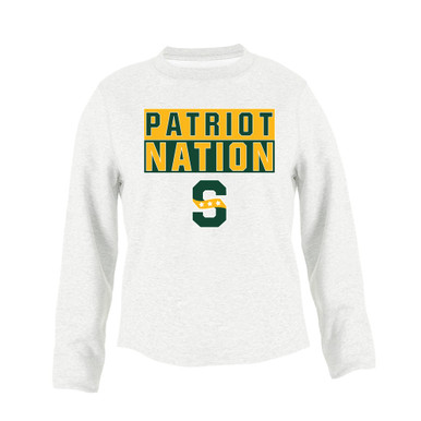 Stevenson Patriots S Script Nation #1 Men's Sweatshirt