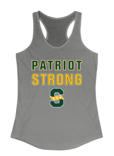 Stevenson Patriots S Script Strong #2 Women's Tank Top